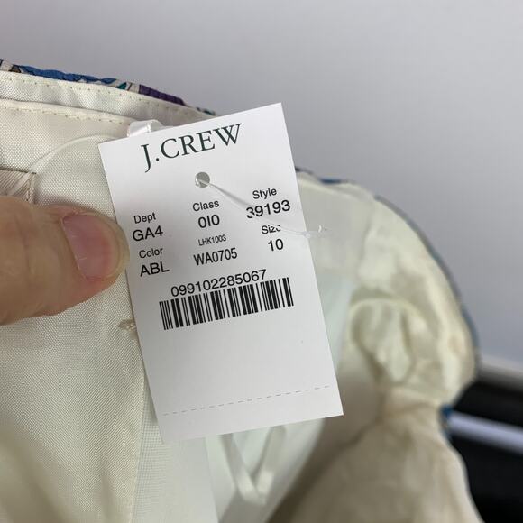 J.Crew x Liberty Floral Sleeveless Dress 39193 Size 10 New NWT - Picture 6 of 7